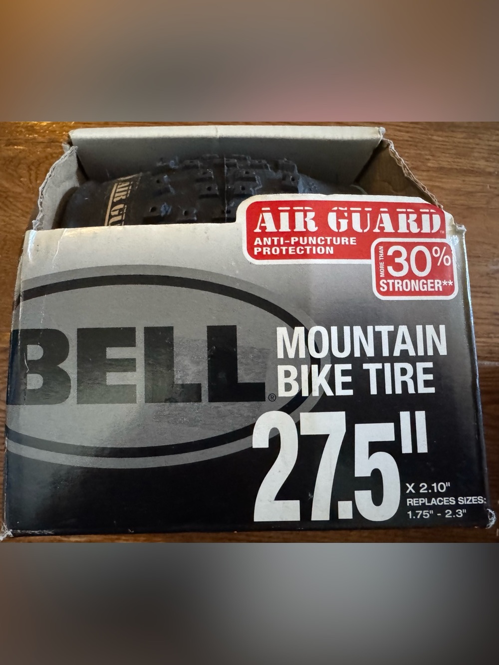 NWT Bell Mountain Bike Tire 27.5” Air Guard Anti Puncture Protection 7115515